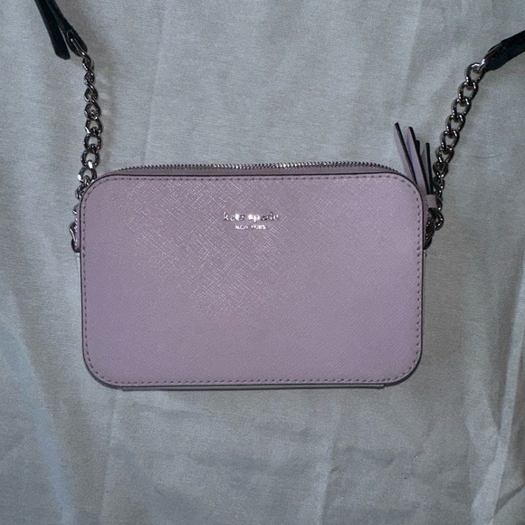 Kate Spade purple cross body purse - Picture 1 of 7